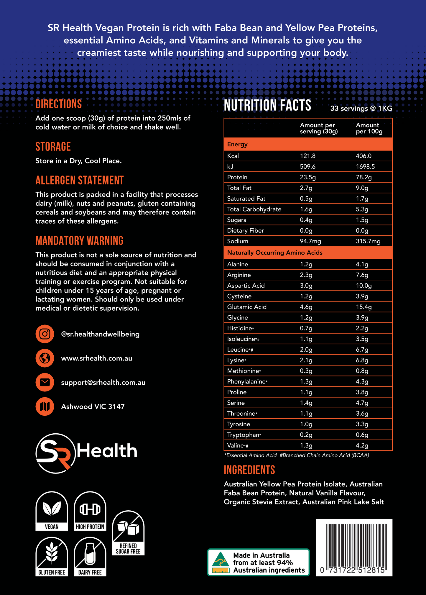 Chocolate Plant Protein